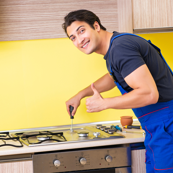 can you provide references from satisfied stove repair customers in Village St George